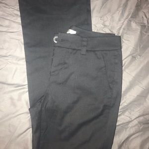 Straight leg trousers
